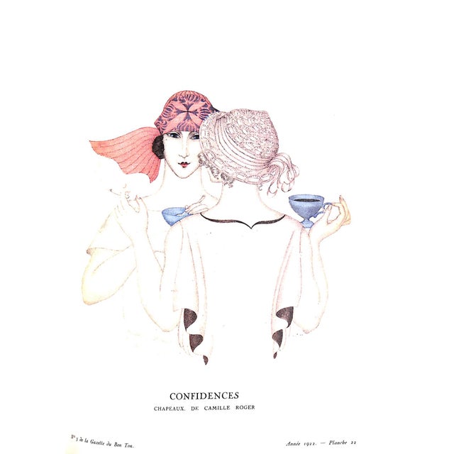 "Parisian Fashion: La Gazette Du Bon Ton 1912-1925" 2000 Weill, Alain For Sale - Image 4 of 10