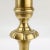Brass Antique 18th Century George II English Brass Petal Base Single Candlestick For Sale - Image 8 of 13