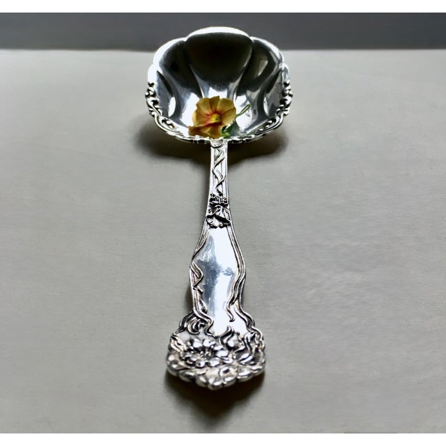 Early 20th Century American Silver Sp Co. Silver Berry Spoon Circa 1900 For Sale - Image 5 of 17