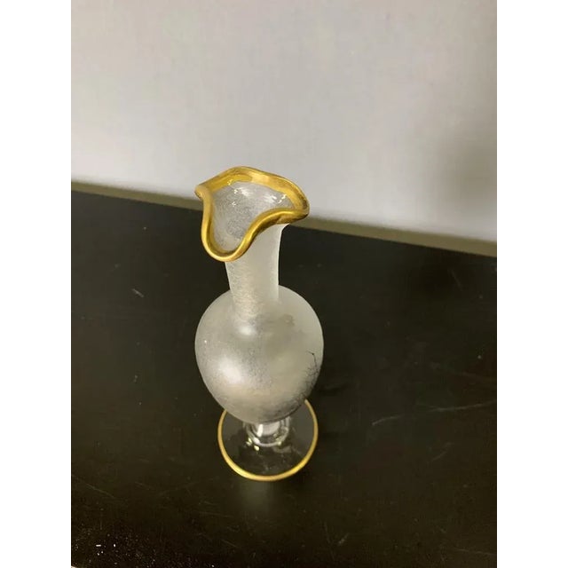 Soliflore Vase with Autumn Decor, 1900s For Sale - Image 4 of 12