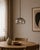 Contemporary Obsidian Blown Glass Pendant Light by Artem Zakharchenko-Halytskyi For Sale - Image 3 of 5