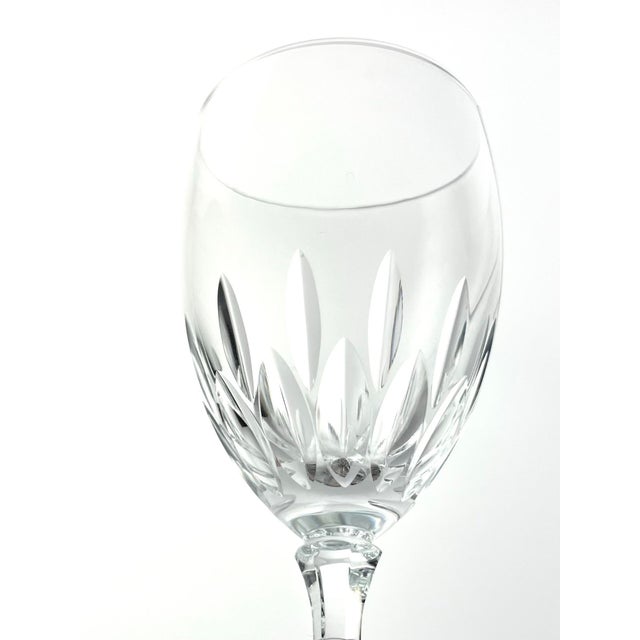 1990s Schott Zwiesel “Rhapsody” Set of 9 Crystal Wine Glasses For Sale - Image 5 of 8
