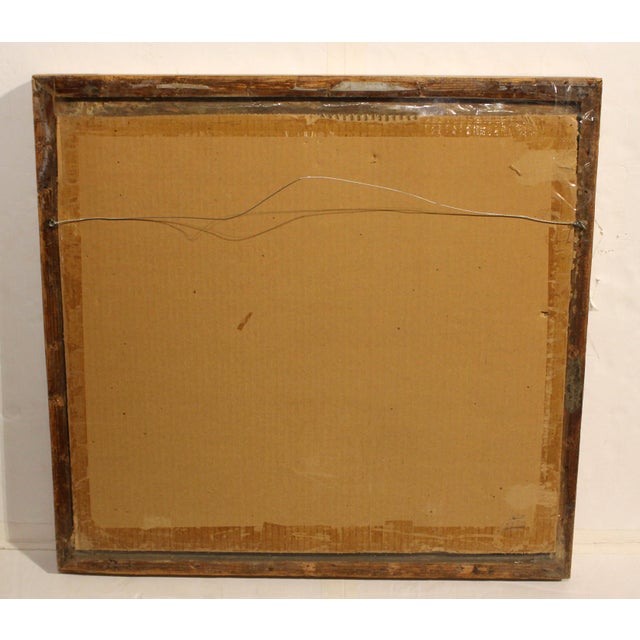 1820 Large Framed English Sampler by Mary Leak. A naively yet grandly conceived work of flowers, trees, animals & a verse...