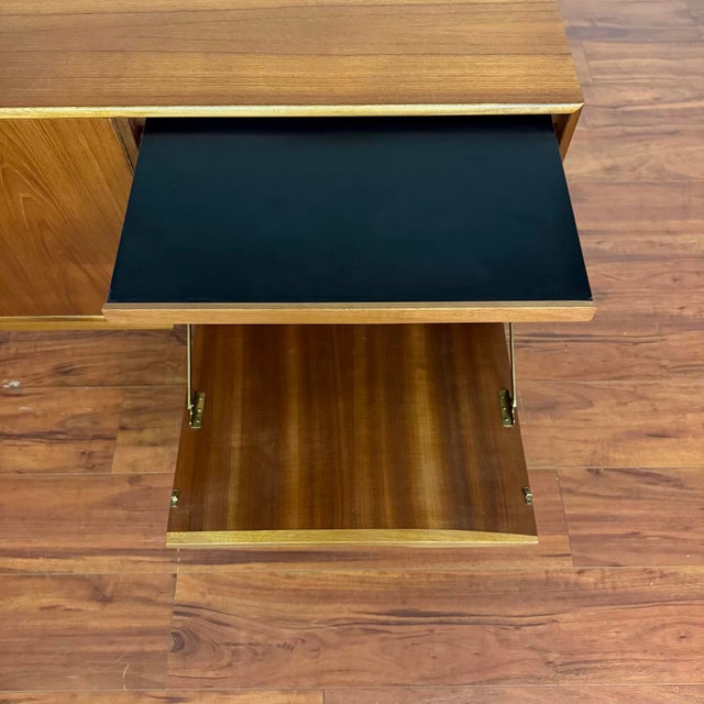 Wood A.h. McIntosh Vintage Long Teak Sideboard / Bar For Sale - Image 7 of 17