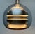 Mid-Century German Space Age Aluminum and Glass Globe Pendant Lamp from Doria, 1960s For Sale - Image 9 of 18