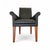 Paramount Chair in Black Leather by Philippe Starck for Driade, 1989 For Sale - Image 16 of 16
