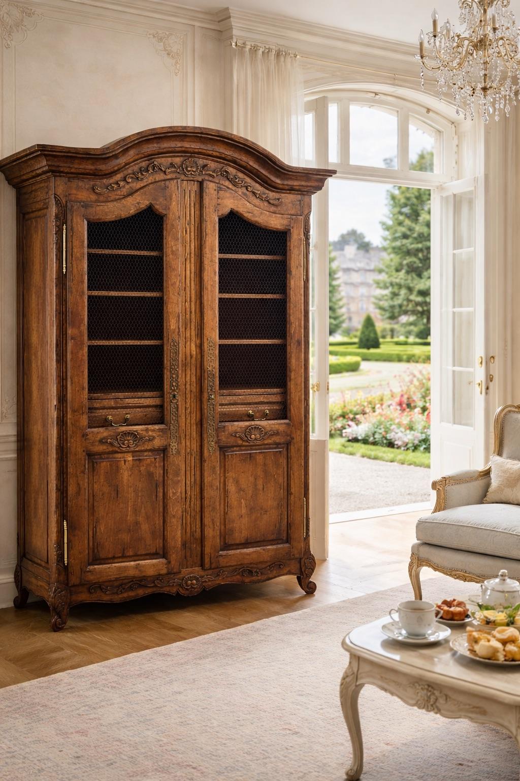 Guy Chaddock Almont Collection French Provincial Armoire | Chicken