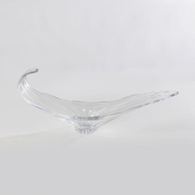 Cofrac Art Verrier France Art Glass Bowl For Sale - Image 4 of 7