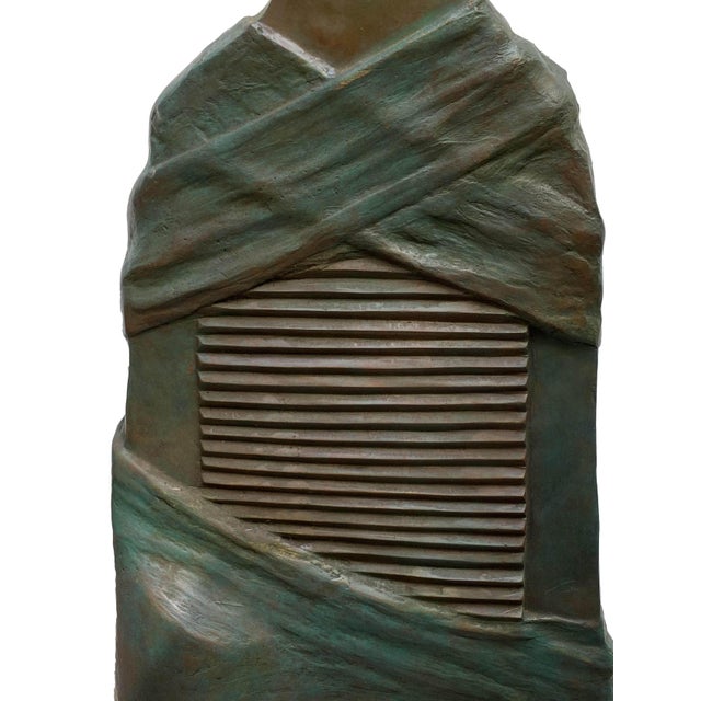 Metal The Warrior Sculpture in Bronze, Italy, 1970s For Sale - Image 7 of 9
