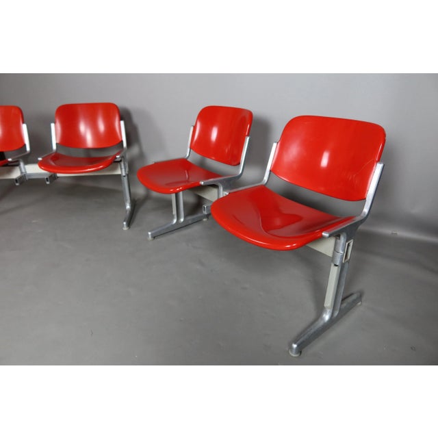 Set of Benches by Giancarlo Piretti for Castelli, 1970s For Sale - Image 6 of 6