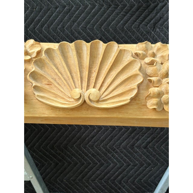 Hand Carved Mantle For Sale - Image 15 of 17