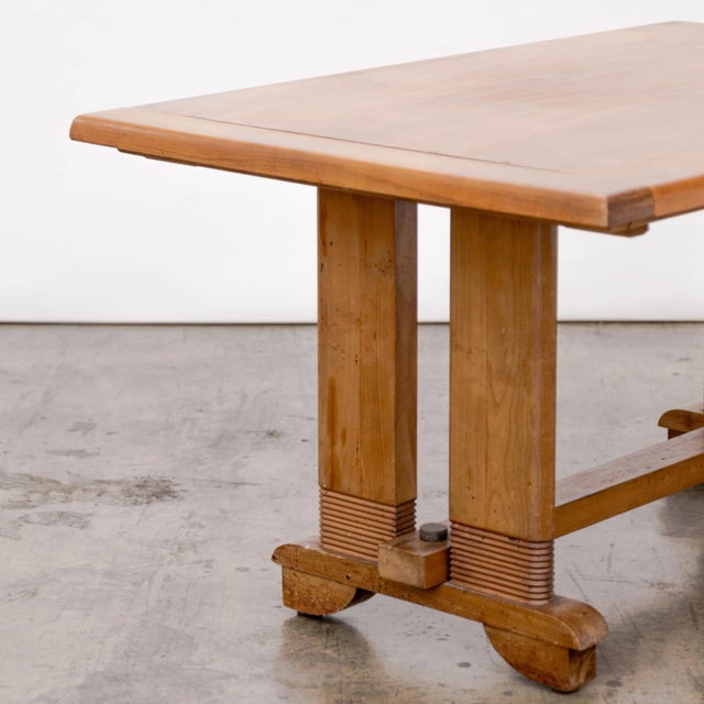 Brutalist 1940s Charles Dudouyt | Brutalist Dining Table For Sale - Image 3 of 9
