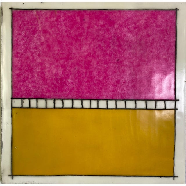 Original 16 Piece Encaustic Collage Installation by Gina Cochran "The Perks" For Sale - Image 12 of 18