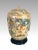 Ceramic Antique Chinese Peach Orange Pavillion Ginger Jar With Celebration Parade and Red Crowned Cranes For Sale - Image 7 of 12