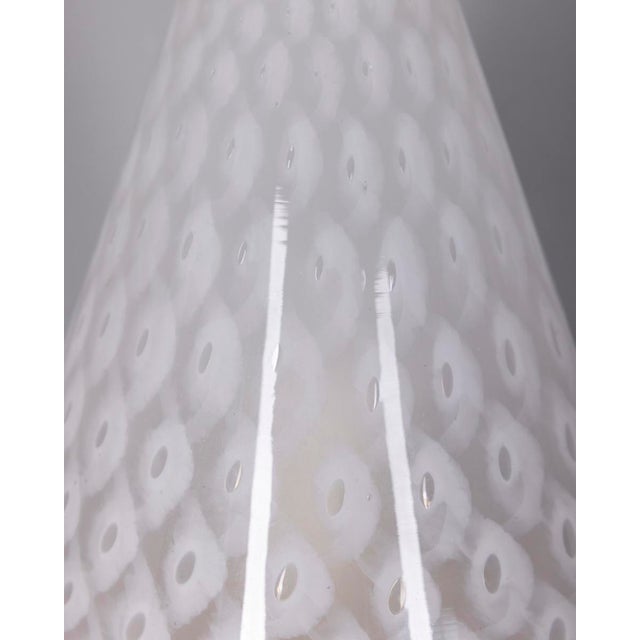 Mid-Century Modern Vintage Italian Murano Glass Table Lamp, 1970s For Sale - Image 3 of 9