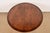 Baker Furniture Style Georgian Banded Mahogany and Burl Wood Pedestal Extension Dining Table, Newly Refinished For Sale - Image 10 of 14