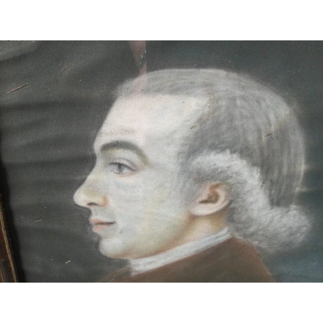 18th Century Pastel Portrait of a Gentleman For Sale In Philadelphia - Image 6 of 9
