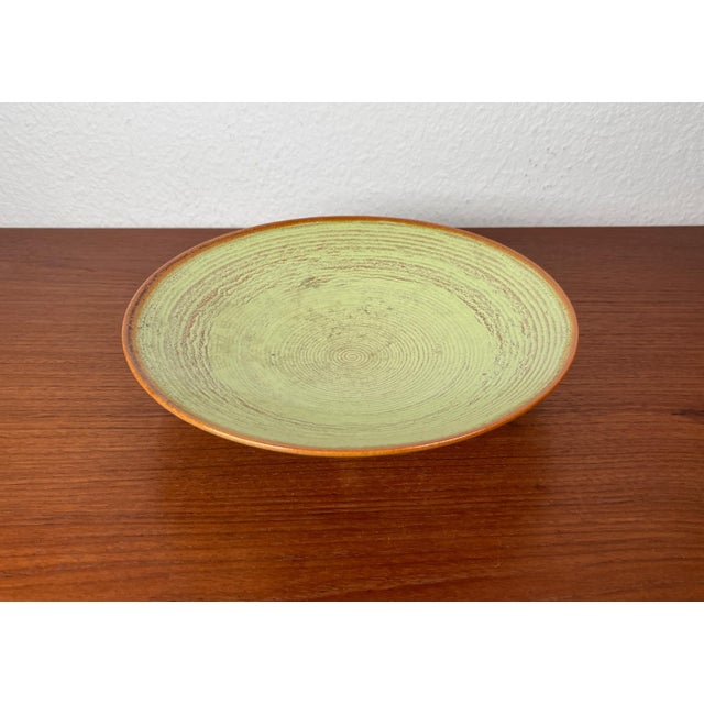 Ceramic Mid-Century German Tripod Ceramic Bowl from Wächtersbach, 1960s For Sale - Image 7 of 18