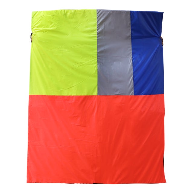 Flat Rug Cushion #5 by Mariadela Araujo For Sale