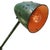 Original machine factory lamp green metal white interior e27 / e26, including 2 meters / 80” wire and plug also available...