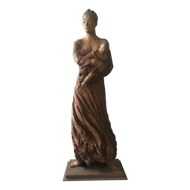 Vintage Italian Bronze Sculpture by Ugo Riva Dove Vai, 2006 For Sale