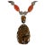 This is part of Chairish’s Fine Jewelry assortment. A Vintage Masterful Intricately Carved Large Lustrous Finest Tiger Eye...