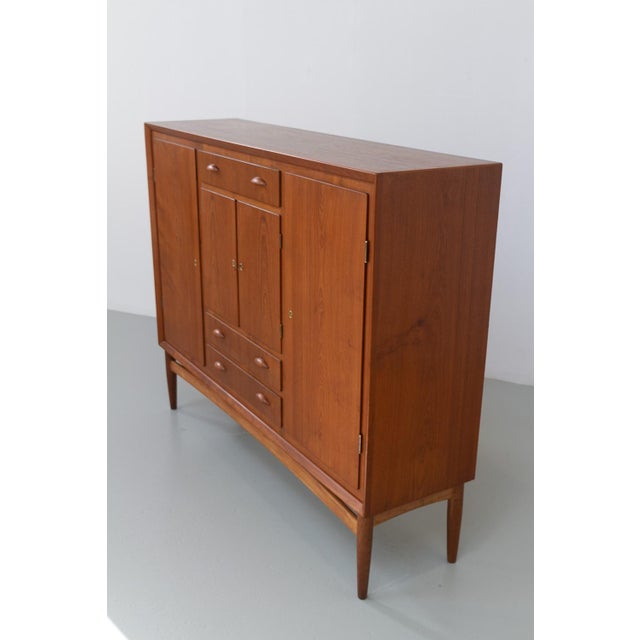 Danish Modern Teak Sideboard, 1950s For Sale - Image 17 of 18