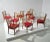 Mid-Century Austrian Walnut and Red Leather Dining Armchairs from Oswald Haerdtl, Set of 2 For Sale - Image 14 of 16