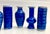 Vintage Blue and White Cherry Blossom Porcelain Petite Mini Vases For Sale In New York - Image 6 of 7