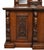 Wood Victorian Hand-Carved Oak Front and Back Pub Bar, 1980 For Sale - Image 7 of 12