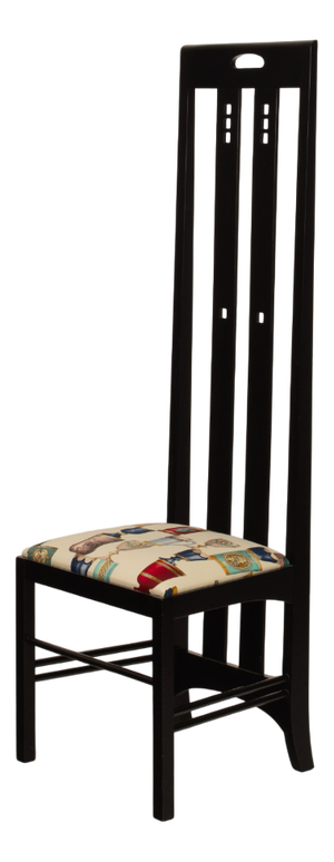High Ingram Chair by Charles R. Mackintosh for Alivar, 1980s