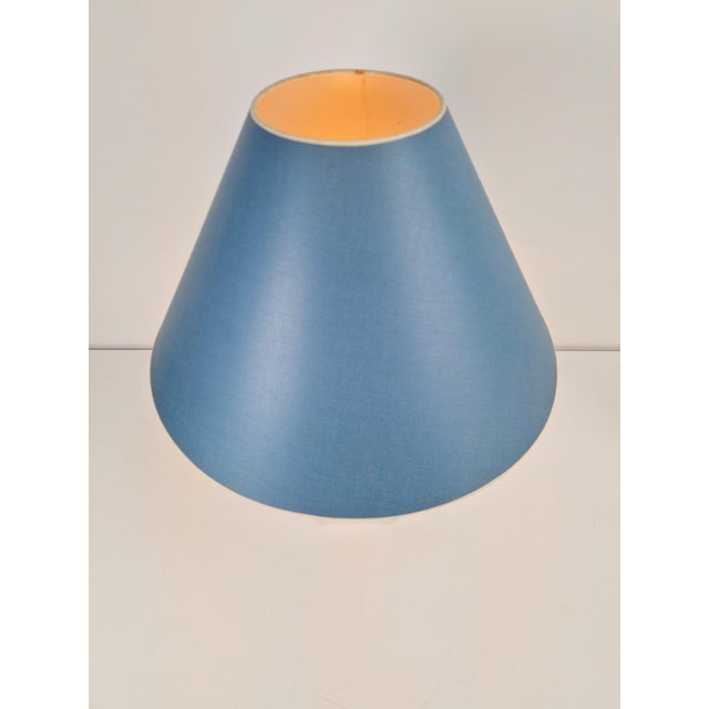 White Ceramic Palm Tree Table Lamp in the style of Serge Roche, 1970s For Sale - Image 9 of 14