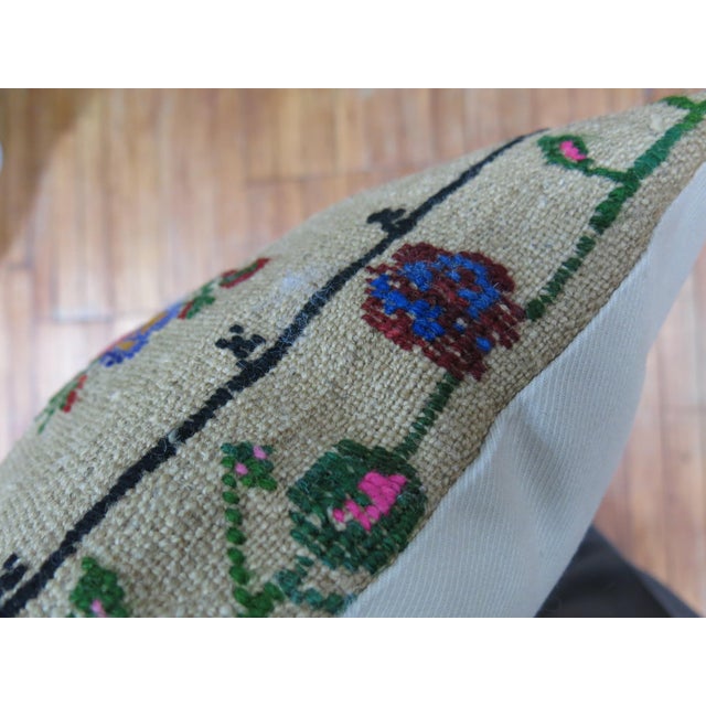 Floral Souf Turkish Pillow For Sale In New York - Image 6 of 6