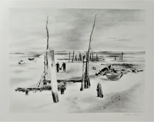 Julian Edwin Levi, Low Tide, 1943