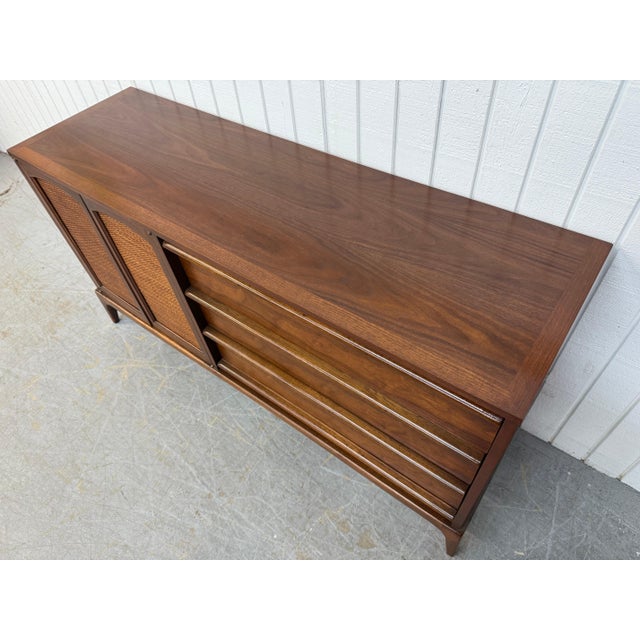 Mid-Century Modern Lane Rhythm Walnut Sideboard For Sale In Philadelphia - Image 6 of 11