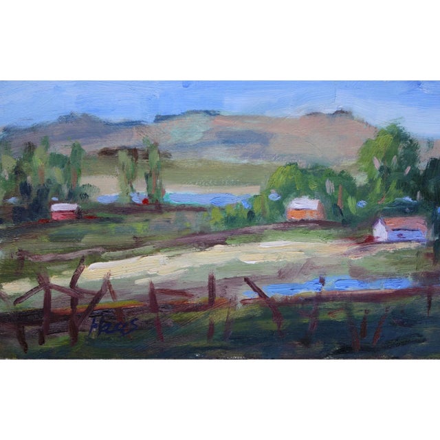 I painted this painting plein air in the local countryside near me. Painted fast and loose which is my style. I love bold...