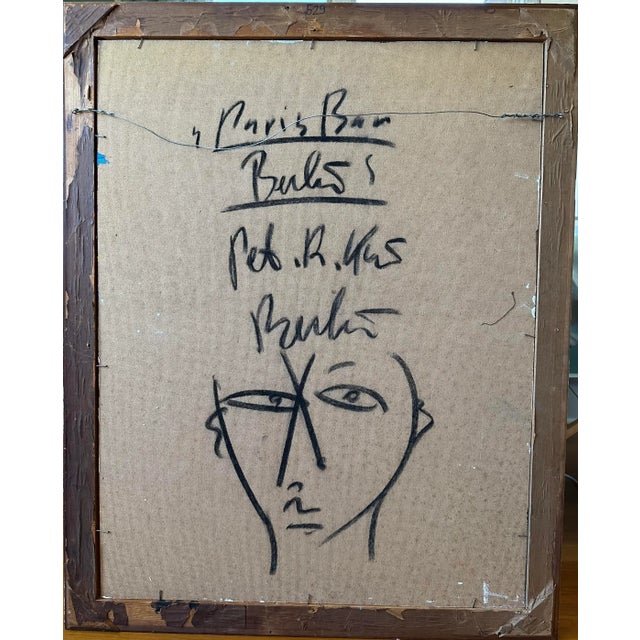“Paris Bar”, Peter Keil, 1964 For Sale - Image 12 of 12