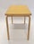 Artek table, birch with yellow linoleum. Designed by Alvar Aalto. The table is from the 1960s and shows nicely signs of...