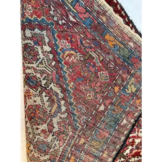 Persian 1950s Vintage Hamadan Runner - 2'8" X 6'8" For Sale - Image 3 of 5