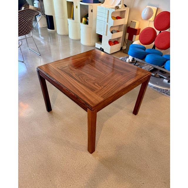 1960s 1960s Danish Henning Kjærnulf for Vejle Stole Og Mid-Century Modern Rosewood Side Table For Sale - Image 5 of 18