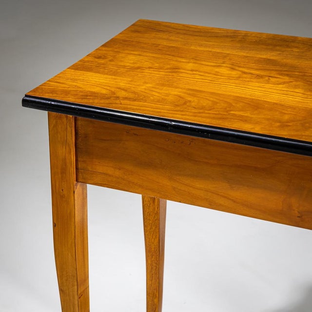 Wood Biedermeier Style Side Table For Sale - Image 7 of 8