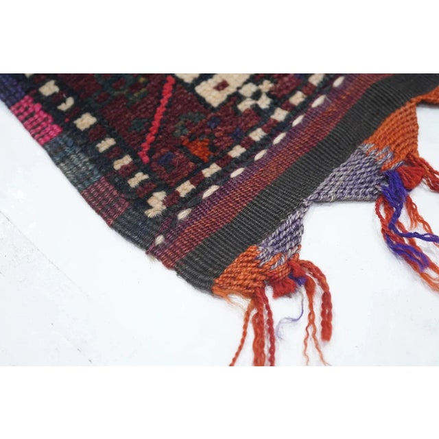 Vintage Balouch Rug 3'5'' x 6'2'' For Sale - Image 4 of 11