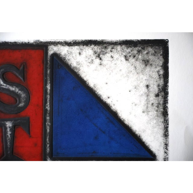 Dennis Ray Beall "Stop-Flop" 1965 Pop Art Collagraph Ap Signed Print For Sale In San Francisco - Image 6 of 13