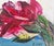 Contemporary Bozena Lesiak, Tulips, Gouache on Paper, 2026 For Sale - Image 3 of 3