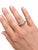 Vintage Van Cleef & Arpels, Diamond "Philippine" Ring, 18k Yellow and White Gold, Size 6.5 For Sale - Image 9 of 9