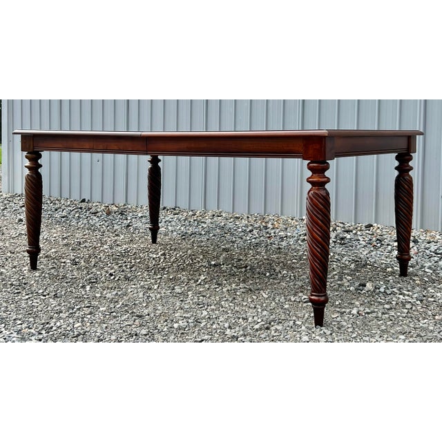 Ethan Allen Cherry British Classics Dining Table Chairish
