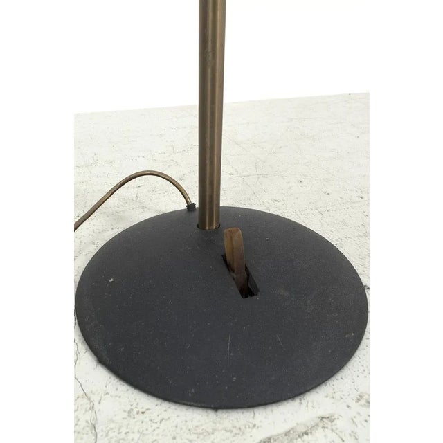 Metal Halogen Uplight Floor Lamp For Sale - Image 7 of 9