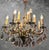 Antique French Louis XV Crystal Chandelier, 1890s For Sale - Image 9 of 16