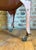 Vintage Pastel Pink Industrial Medical Rolling Cabinet For Sale - Image 11 of 17