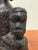 African Hand Carved Wood Mother + Child Sculpture For Sale - Image 10 of 12